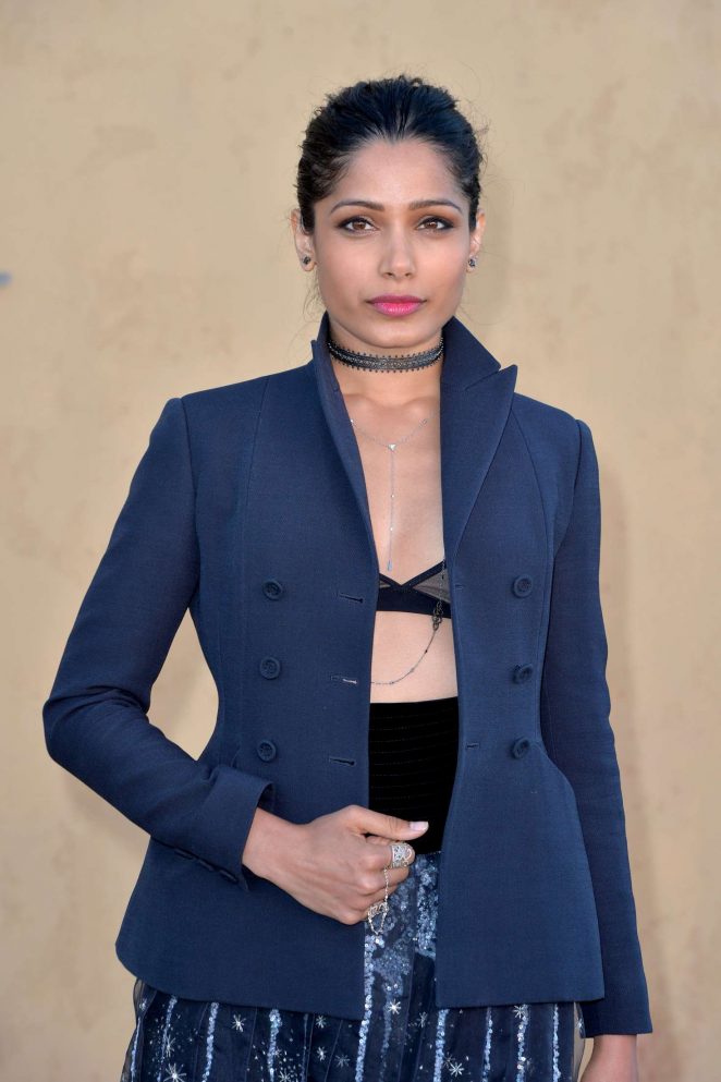 Freida Pinto - Dior Cruise Collection 2018 Show in Los Angeles